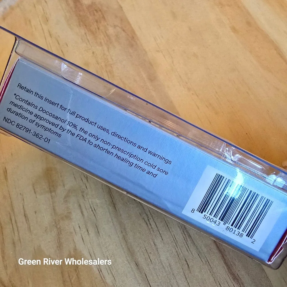 Julie Docosanol 10% Cream Cold‎ Sore Fever Blister Treatment 2g Exp 08/2026
